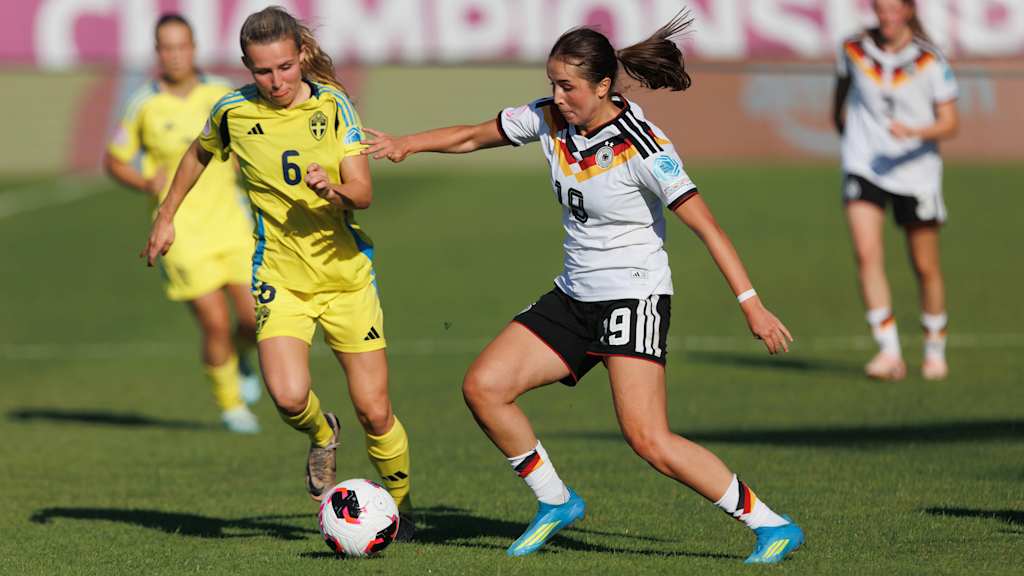 Laila Portella im Duell gegen Schweden