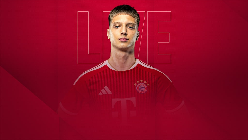 Teamkreis der FC Bayern U19.