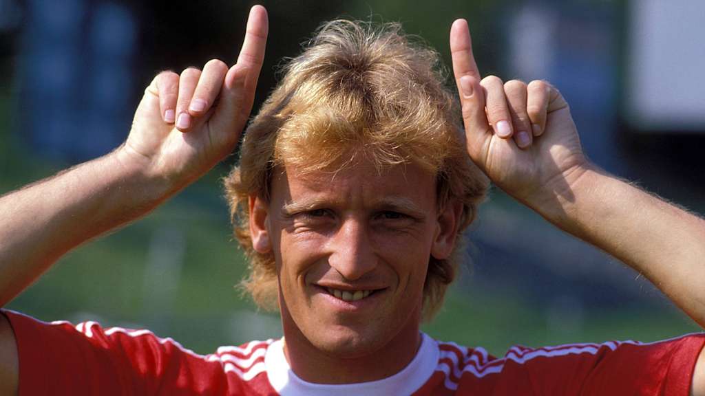 Hörner abgestoßen: 1986 wird aus dem roten Teufel Andi Brehme ein Bayer.