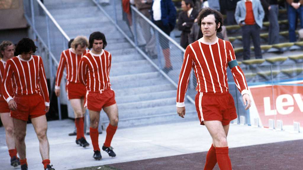 Jetzt gemma den VfB besiegen: Franz Beckenbauer, Gerd Müller, Uli Hoeneß & Co. 1973.