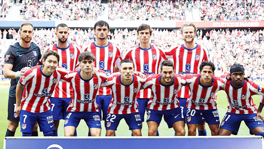 Teamfoto Atletico Madrid