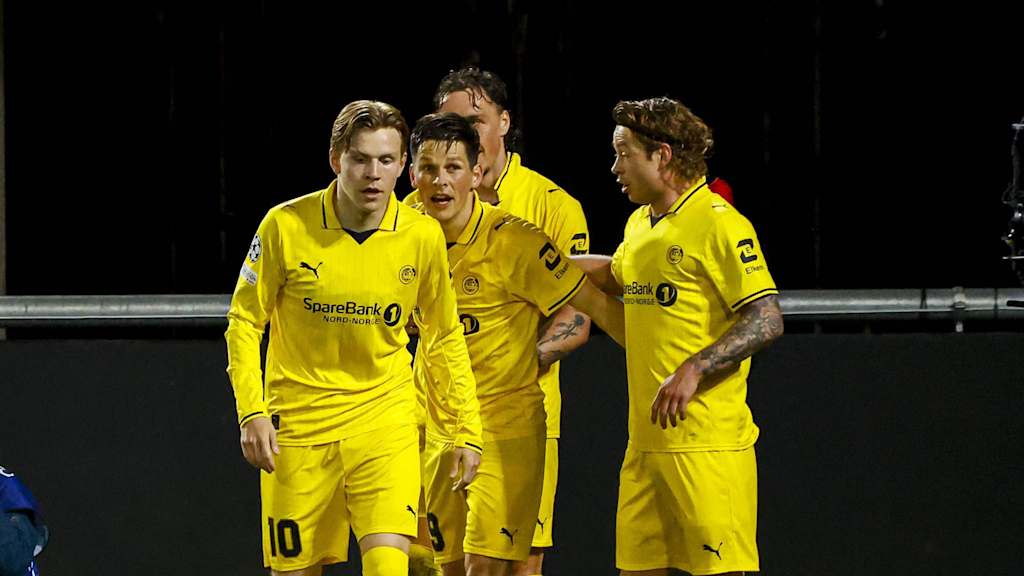 Bodö Glimt Spieler jubeln