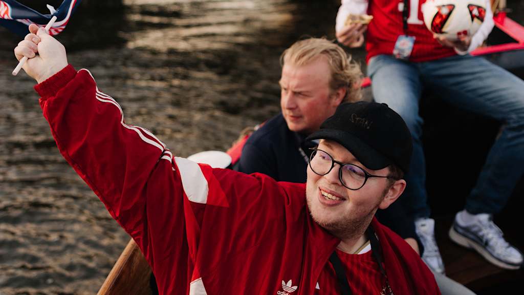 FC Bayern-Fans bei der Boat Watchparty