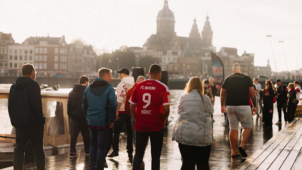 FC Bayern-Fans bei der Boat Watchparty