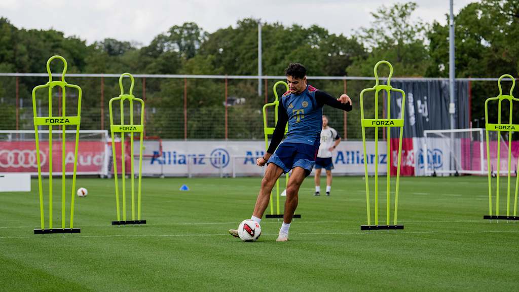 Aleksandar Pavlovic im individuellen Training
