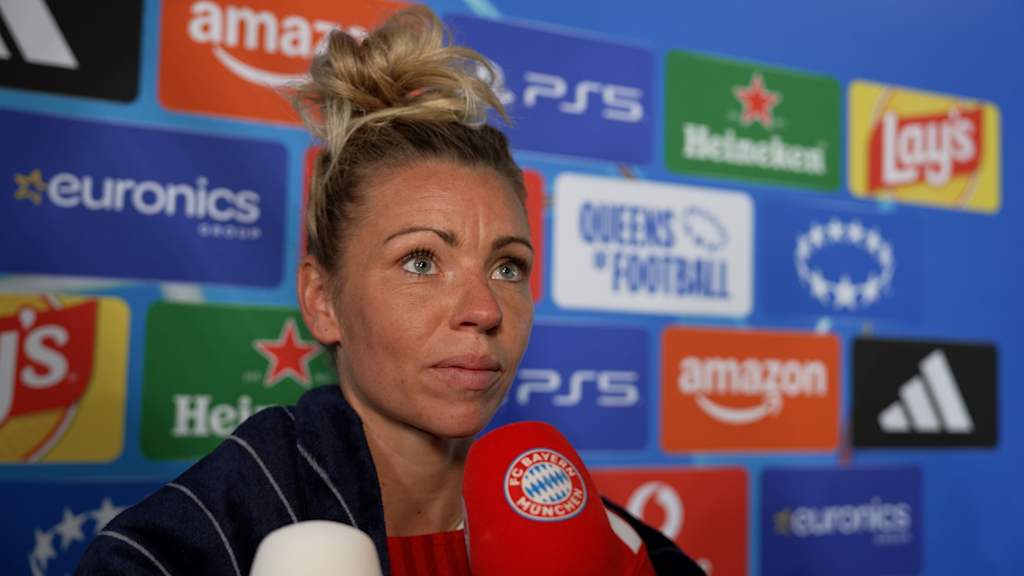 Linda Dallmann nach dem Spiel gegen ManCity im Interview.