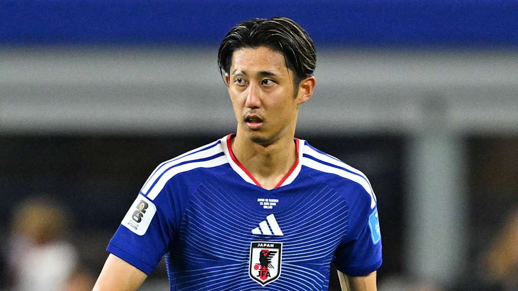 Hiroki Ito im Trikot der japanischen Nationalmannschaft