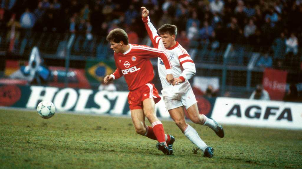 Stefan Reuter (FC Bayern) Leverkusen Knut Reinhard