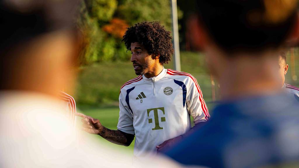 Trainer Dante im Training.