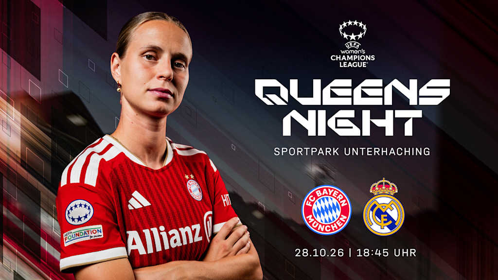 Key Visual FC Bayern Frauen vs. Real Madrid