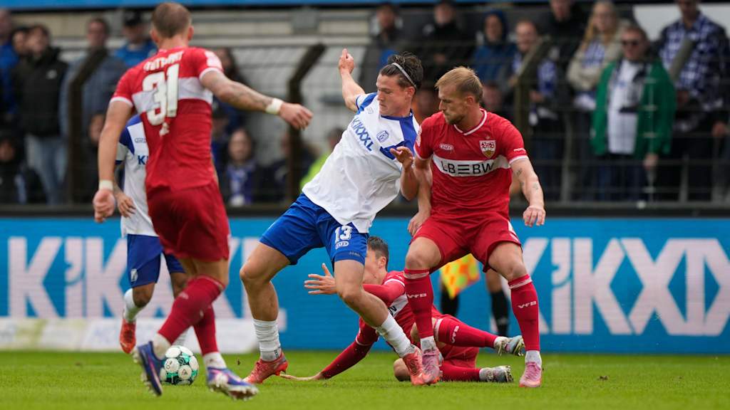 Richard Meier im Spiel gegen den VfB Stuttgart II.