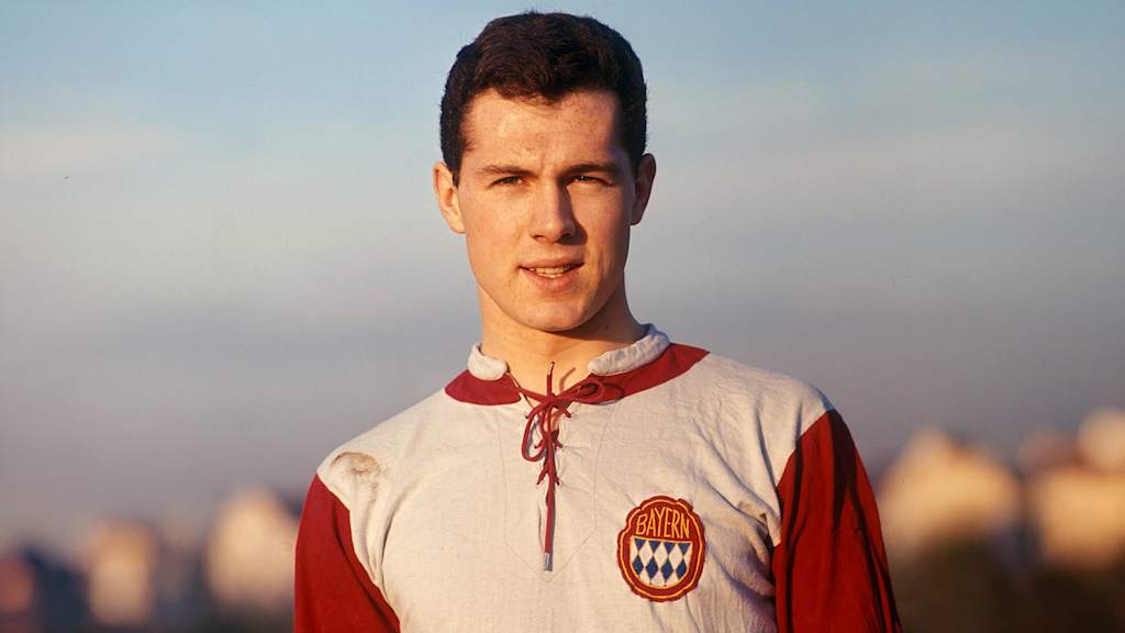 Blau hätte ihm echt nicht gestanden: Jung-Bayer Franz Beckenbauer 1963.