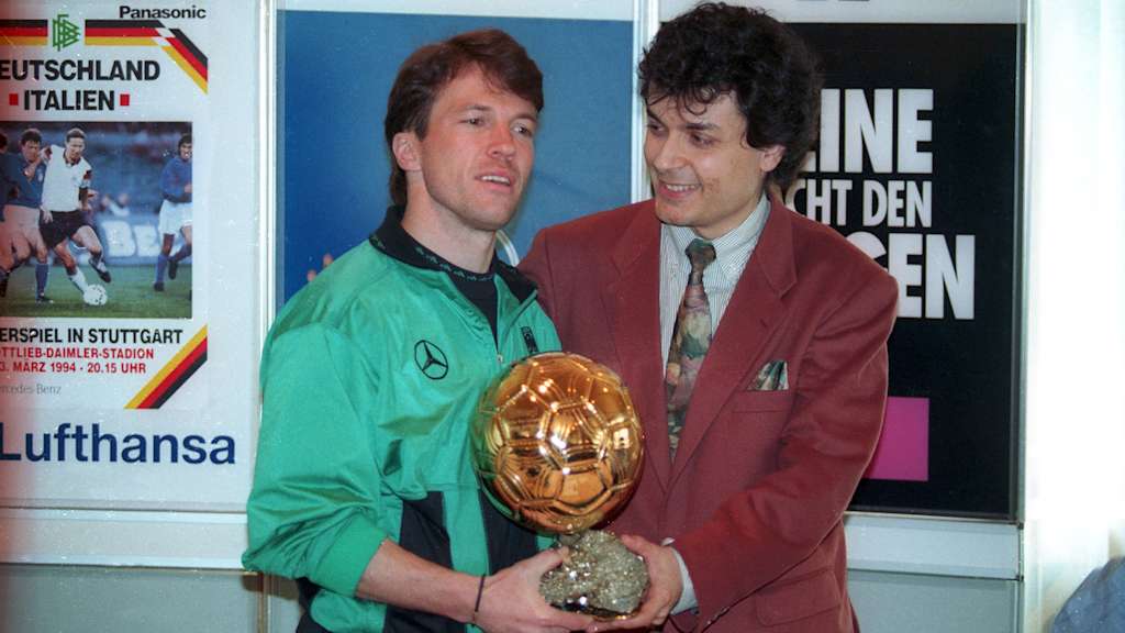 Lothar Matthäus, ein Bayer mit dem Ballon d’Or 1990 – aber nicht für den FCB, sondern für Inter Mailand.
