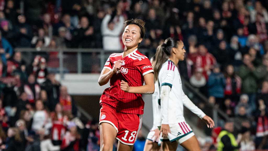 Momoko Tanikawa jubelt gegen Real Madrid.