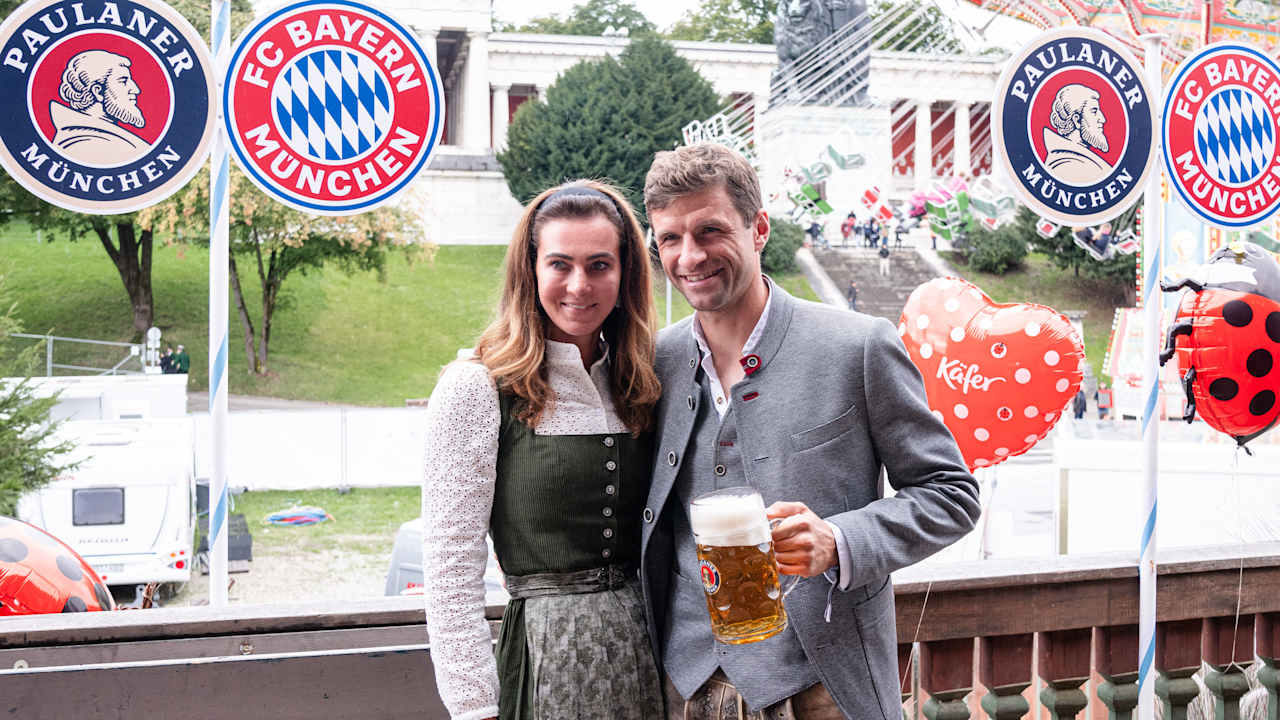 FC Bayern auf dem Oktoberfest