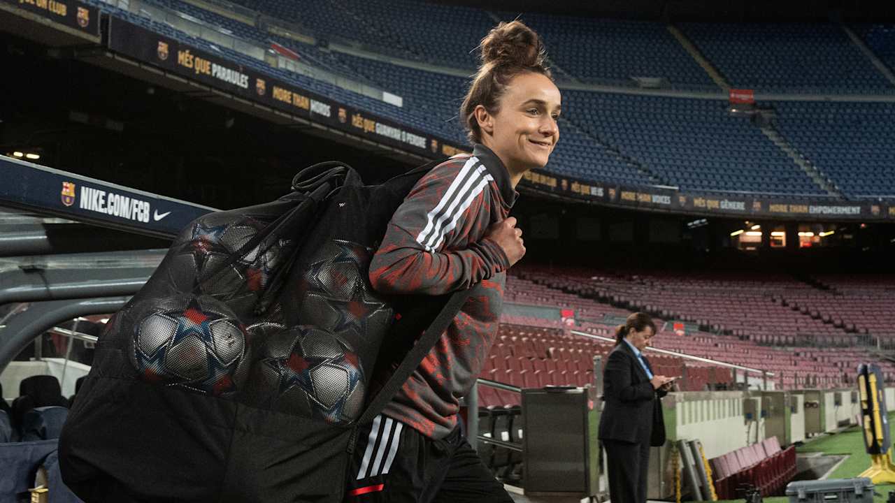 FC Bayern Frauen Lina Magull Camp Nou
