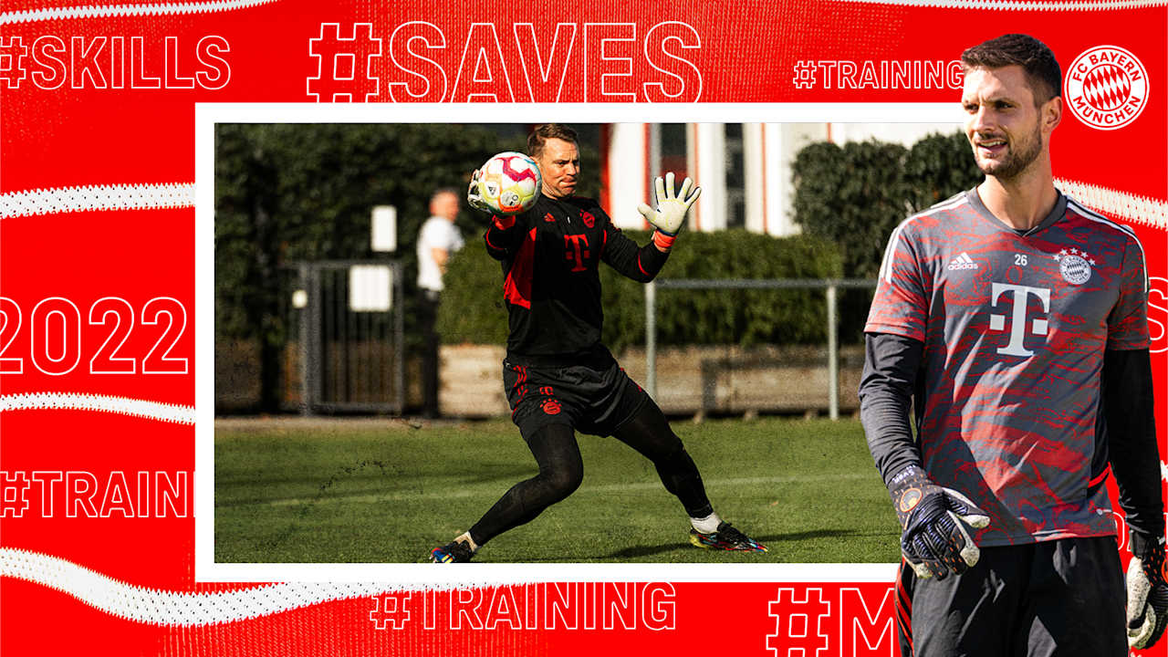 Best of FC Bayern Trainingsparaden2022