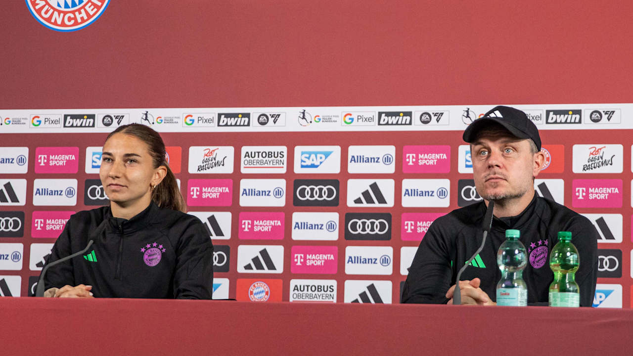 FC Bayern Women, Paris Saint-Germain, press conference