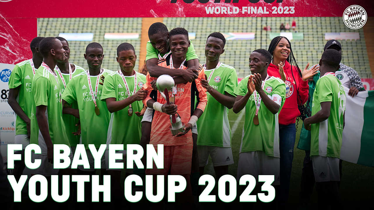 Team Nigeria gewann den FC Bayern Youth Cup 2023.
