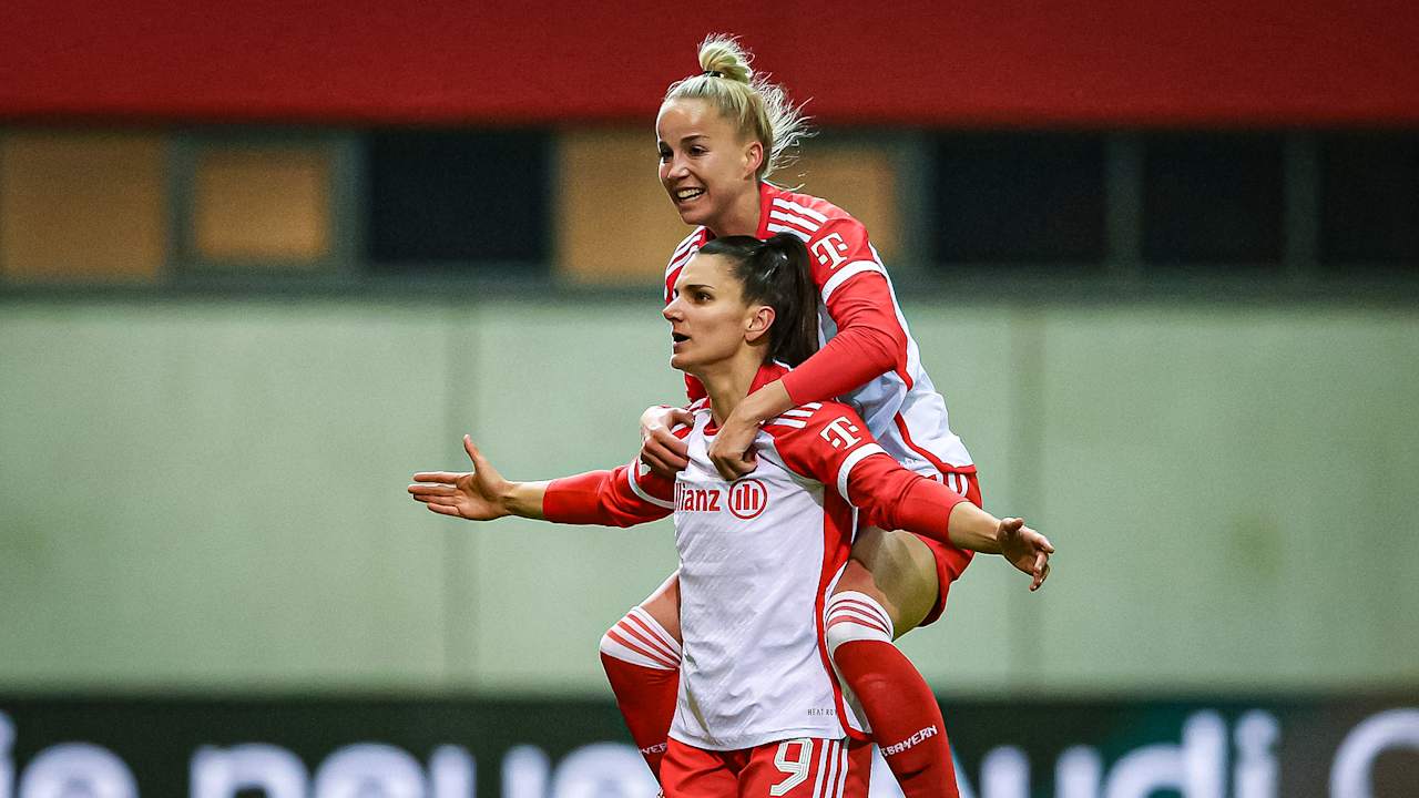 Jovana Damnjanovic nach dem Spiel gegen Werder Bremen