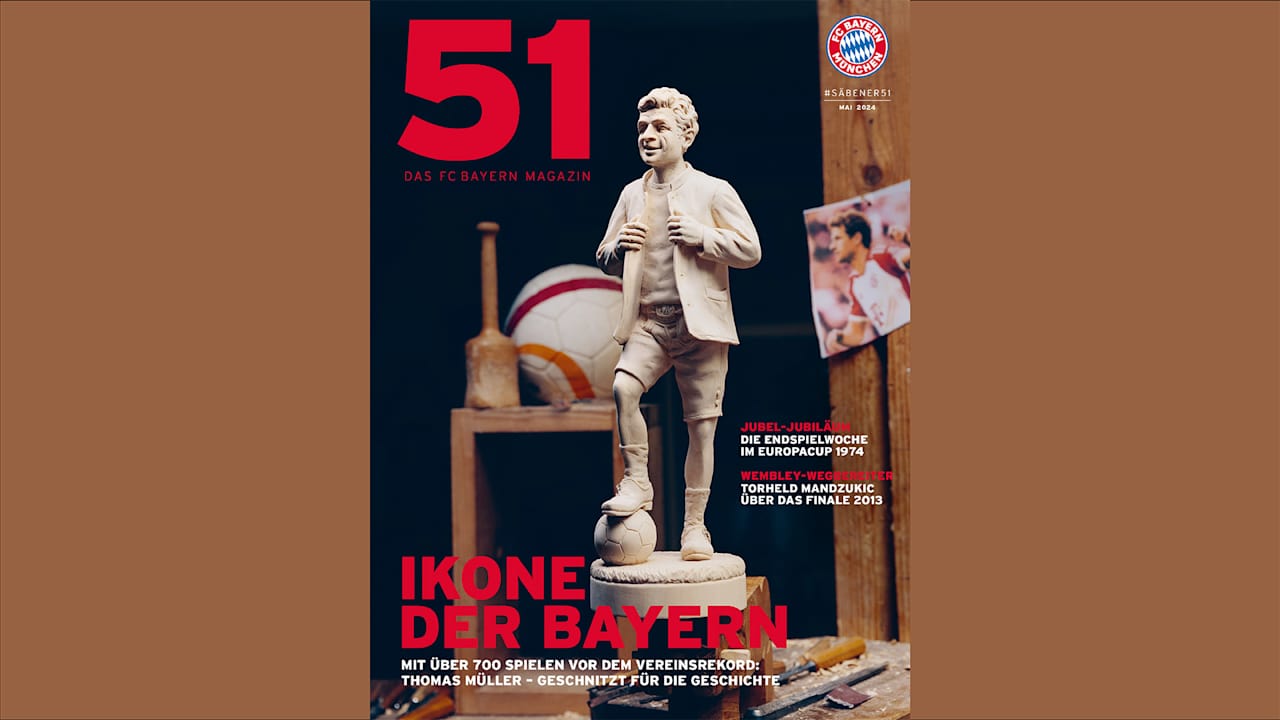 Cover des FC Bayern Magazin 51 Mai 2024