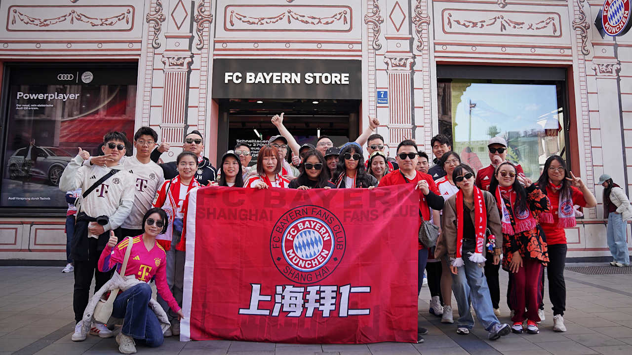 Shanghai fan club visits FC Bayern