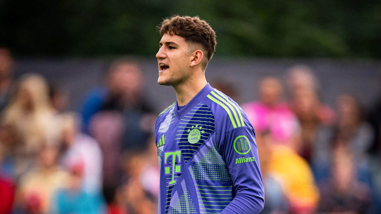 Anthony Pavlešić in FC Bayern's friendly at Rottach-Egern