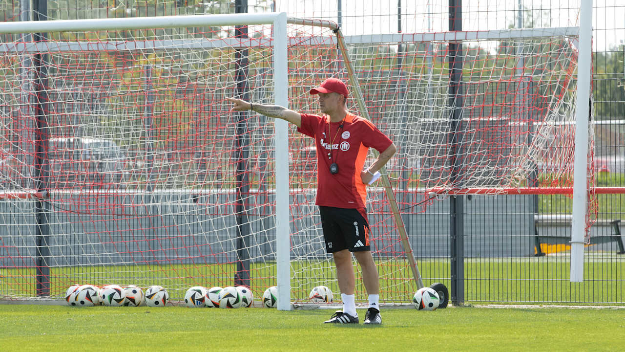 Alexander Straus während des Trainings