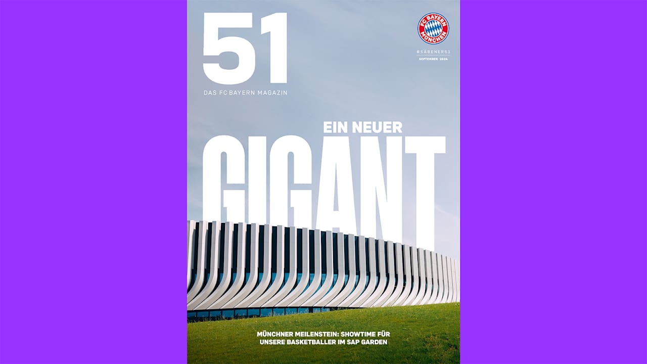 Cover des FC Bayern Magazin 51 September 2024