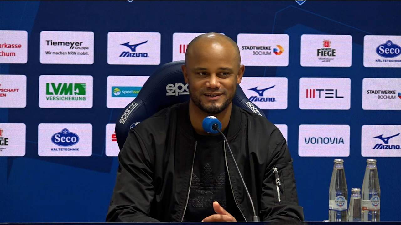 Vincent Kompany press conference Bochum Bayern
