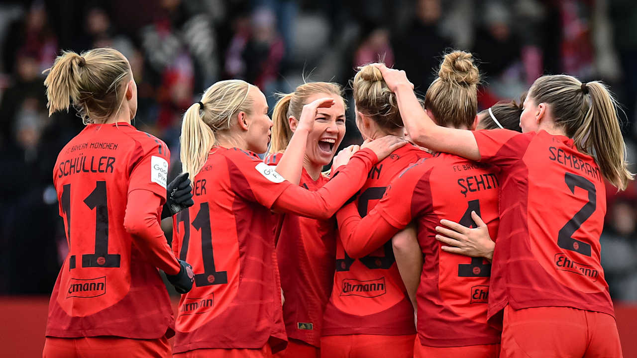 Pernille Harder, im Heimspiel der FC Bayern Frauen gegen Turbine Potsdam