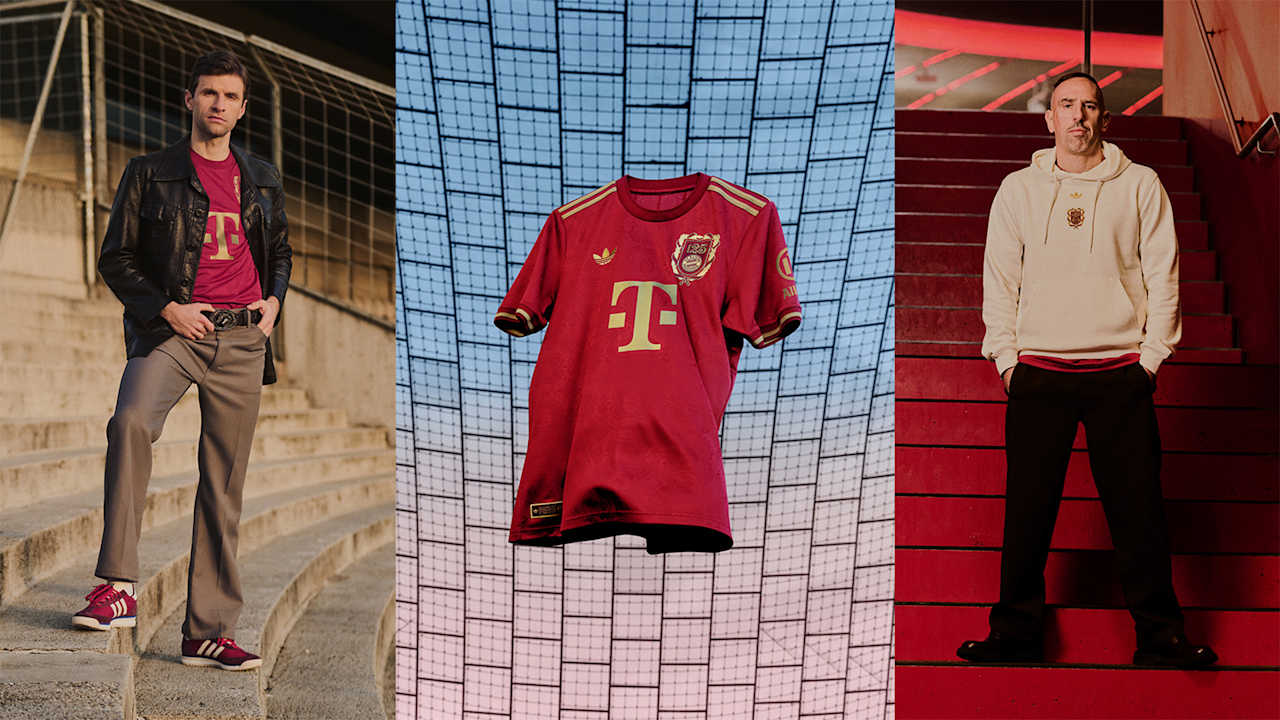 FC Bayern’s 125th-anniversary collection is now available to buy in the Online Store