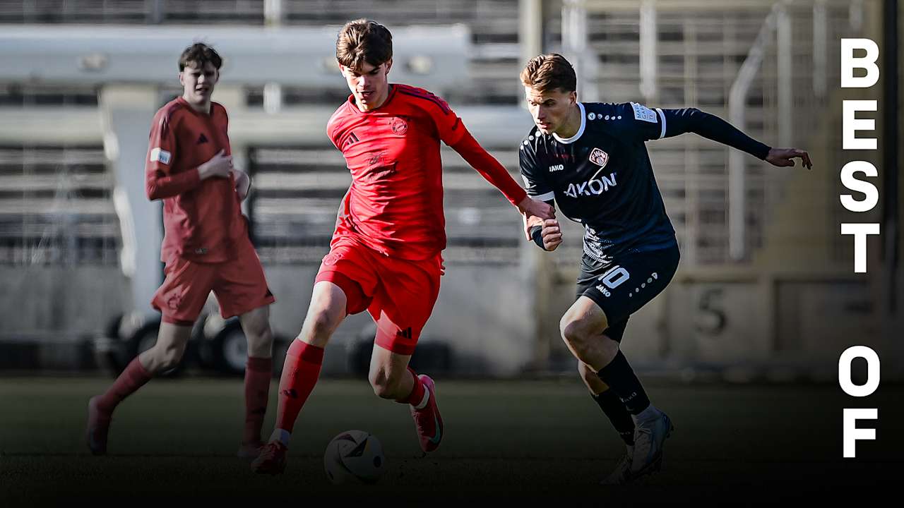 Guido Della Rovere im Spiel der FC Bayern Amateure gegen die FC Würzburger Kickers