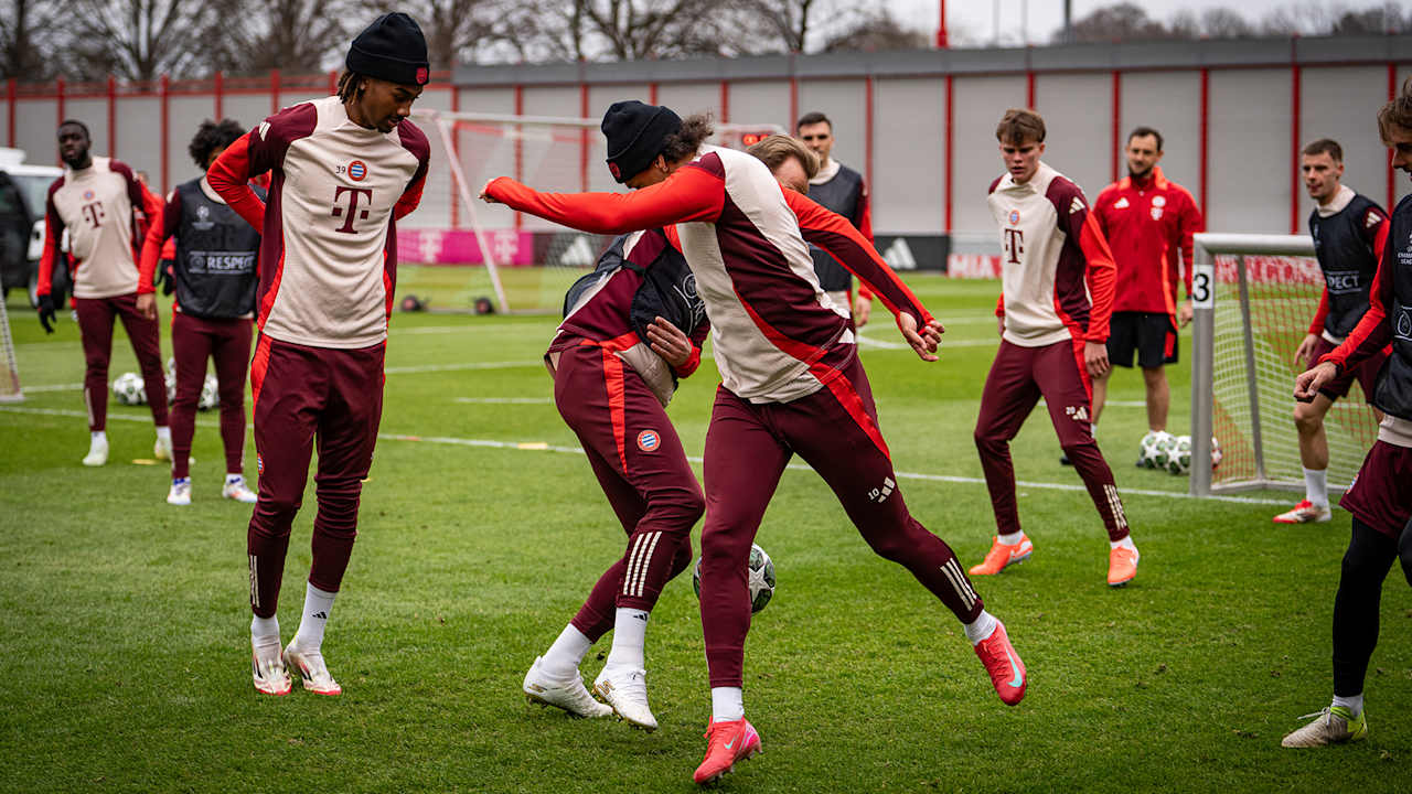 Serge Gnabry im Training
