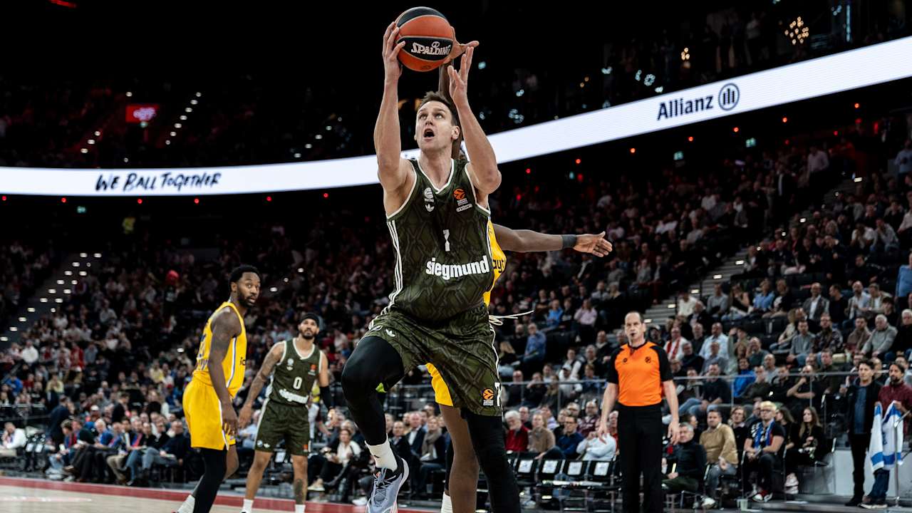 Johannes Voigtmann und sein Team wollen auch gegen Maccabi siegen