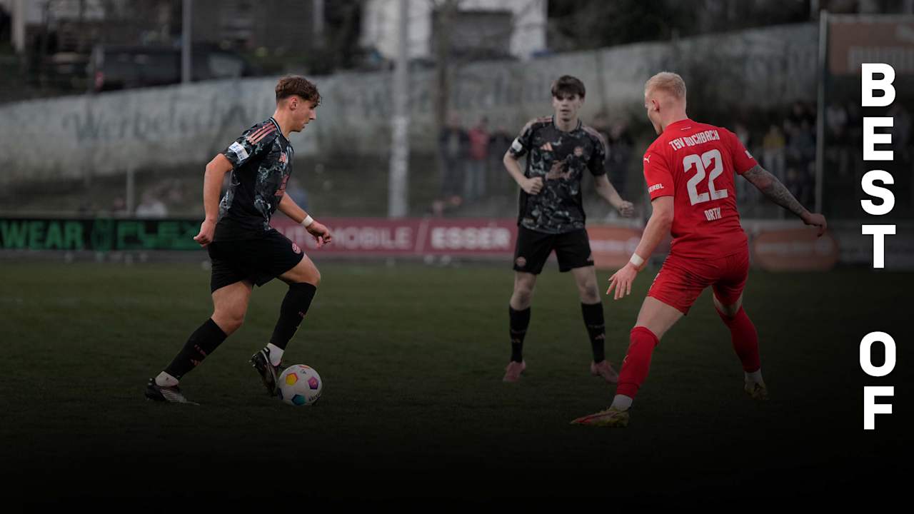 Max Scholze im Spiel der FC Bayern Amateure gegen den TSV Buchbach.