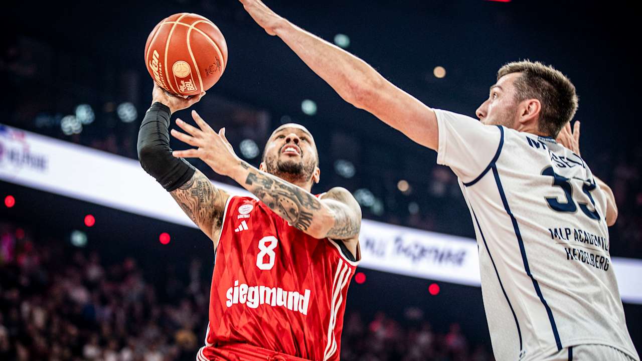 Napier führte die Bayern zum Sieg!