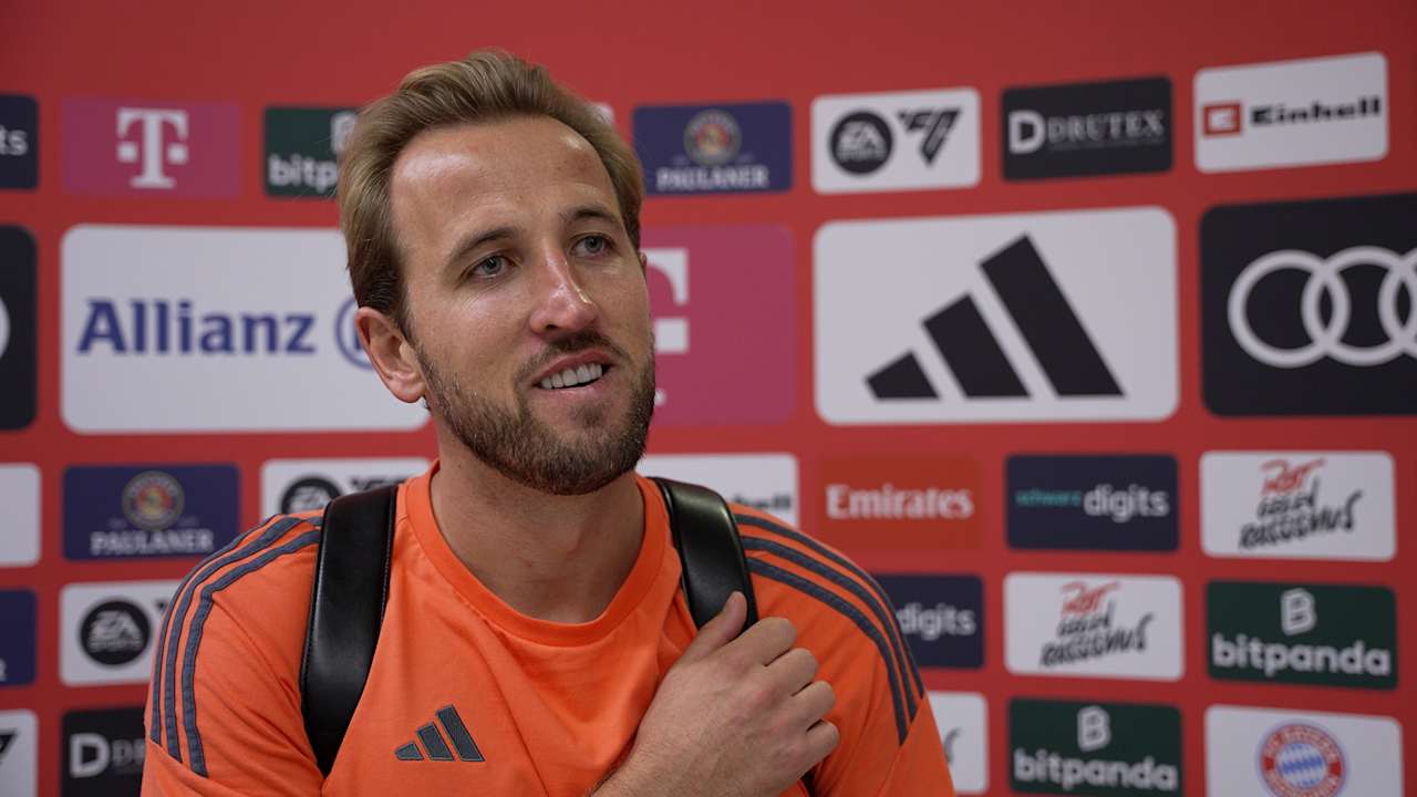 Harry Kane spricht im Interview