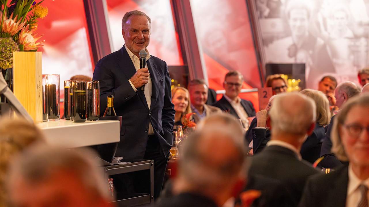 Die Bilder von der Feier zum 70. Geburtstag von Karl-Heinz Rummenigge