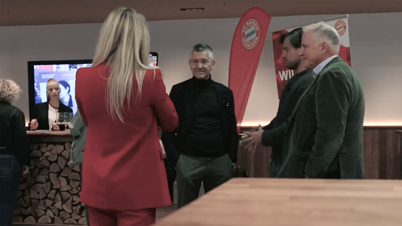 Herbert Hainer auf der Made in Minga-Messe