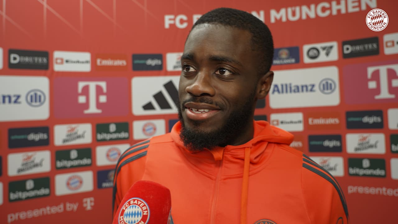 Dayot Upamecano spricht im Interview