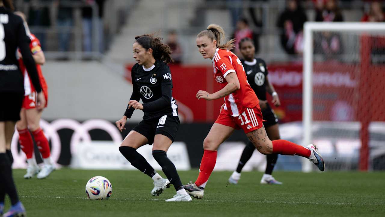 Georgia Stanway während des Spiels gegen Wolfsburg.