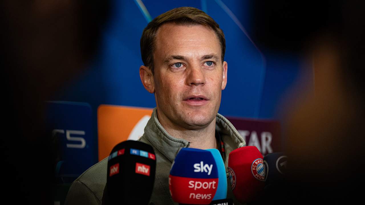 Manuel Neuer im Interview nach dem Halbfinalrückspiel gegen Paris