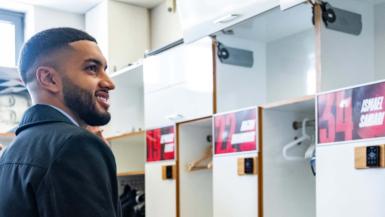 Ismael Saibari besucht die Säbener Straße