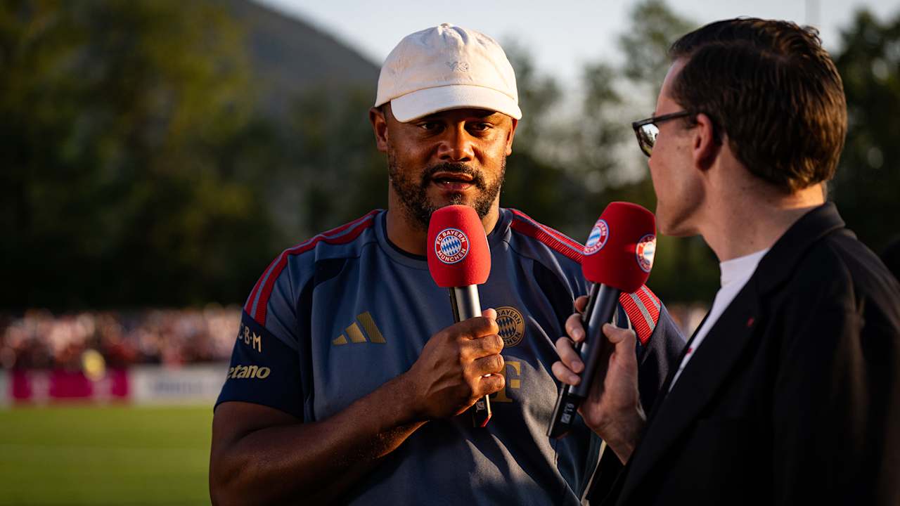 Vincent Kompany spricht im Interview