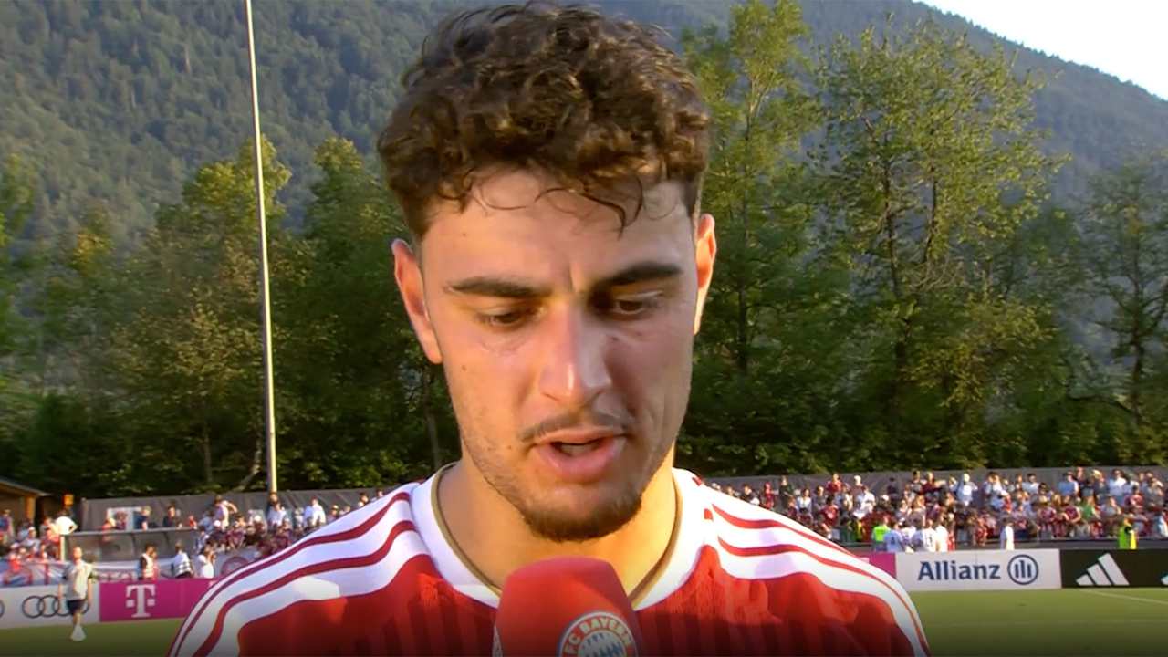 Aleksandar Pavlovic spricht im Interview