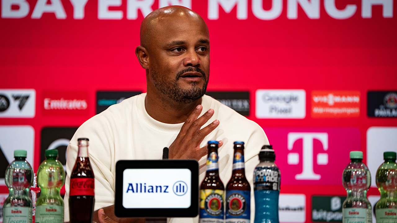 Vincent Kompany press conference