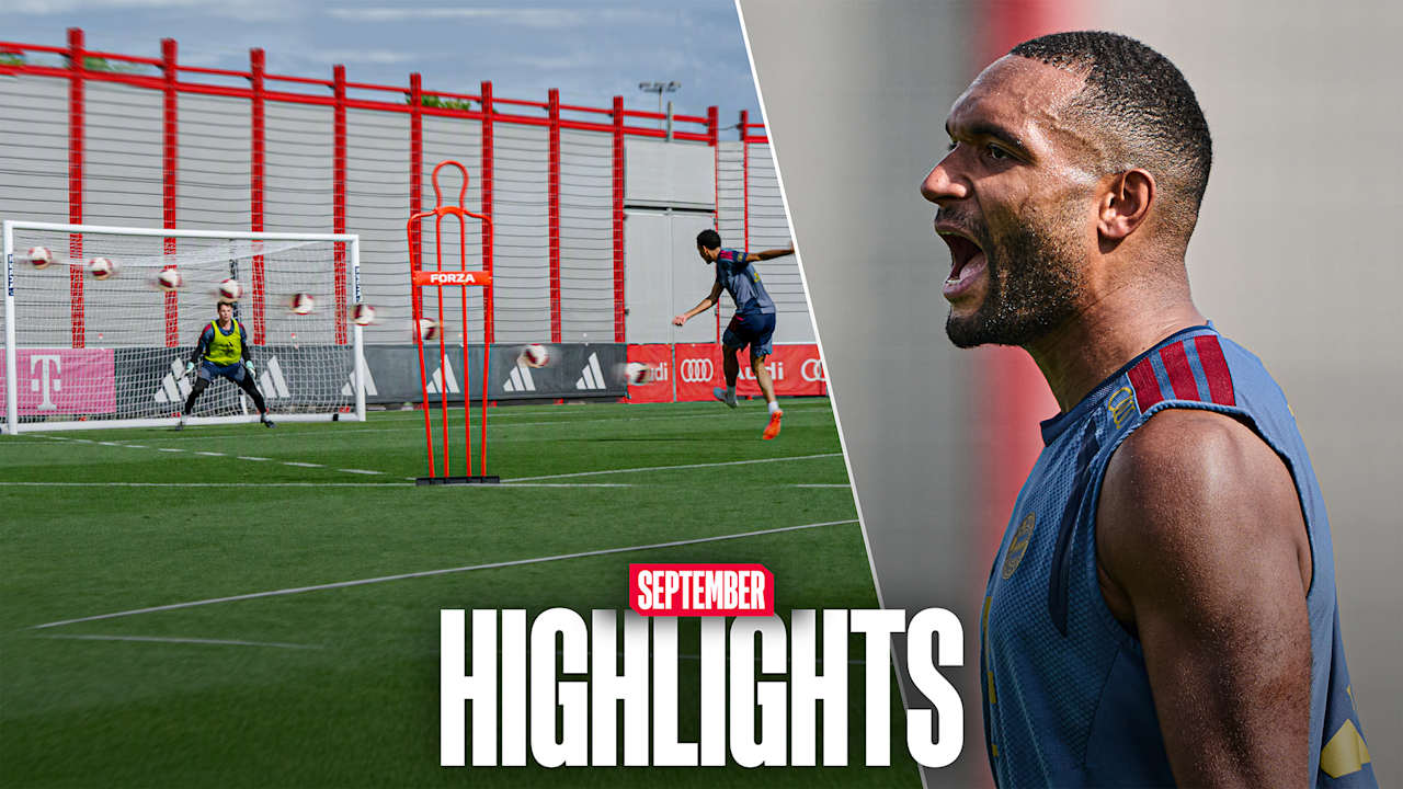 Hier geht es zum Video der Trainings-Highlights des FC Bayern im September 2026