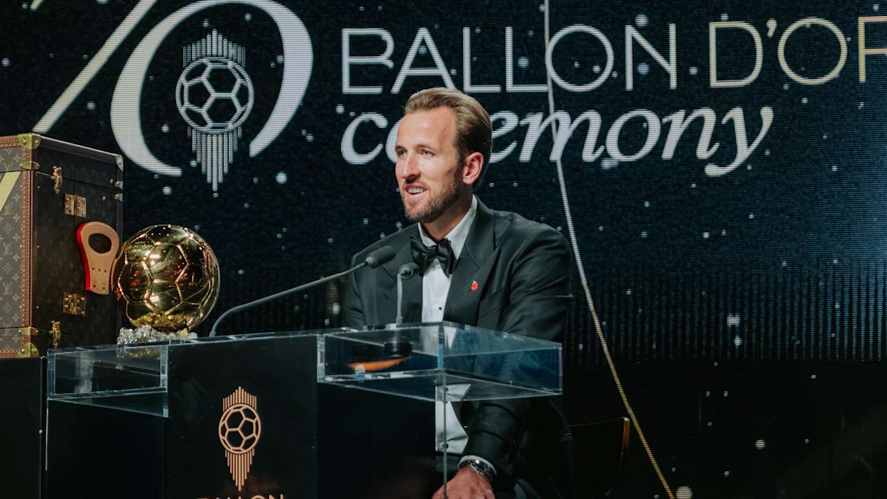 Behind the Scenes beim Ballon d’Or mit Harry Kane