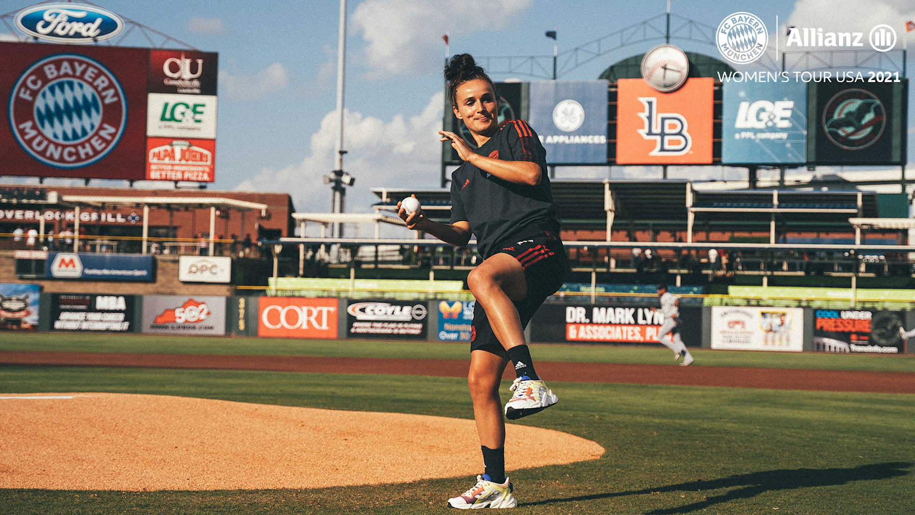 Lina_First_Pitch